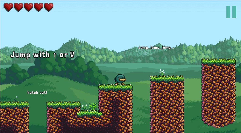 Ciroxy Screenshot - Jumping platforms